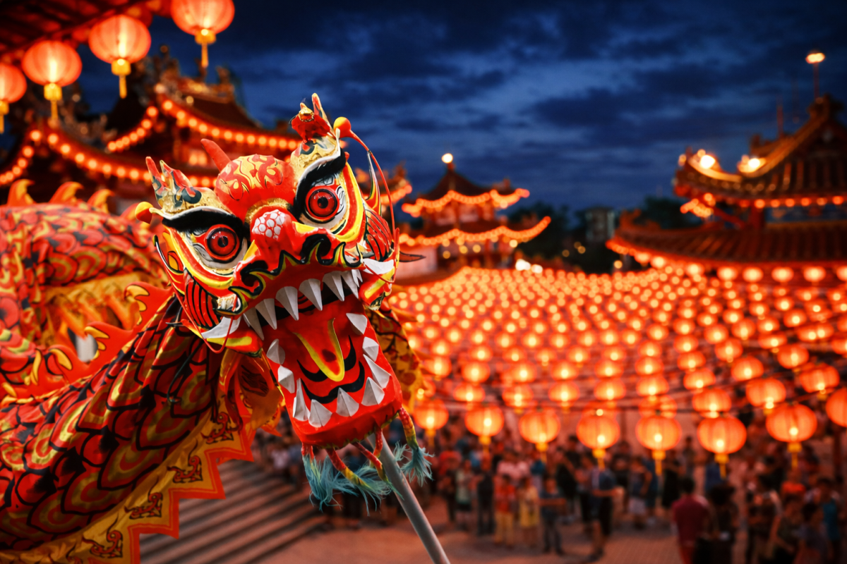 chinski nowy rok smok